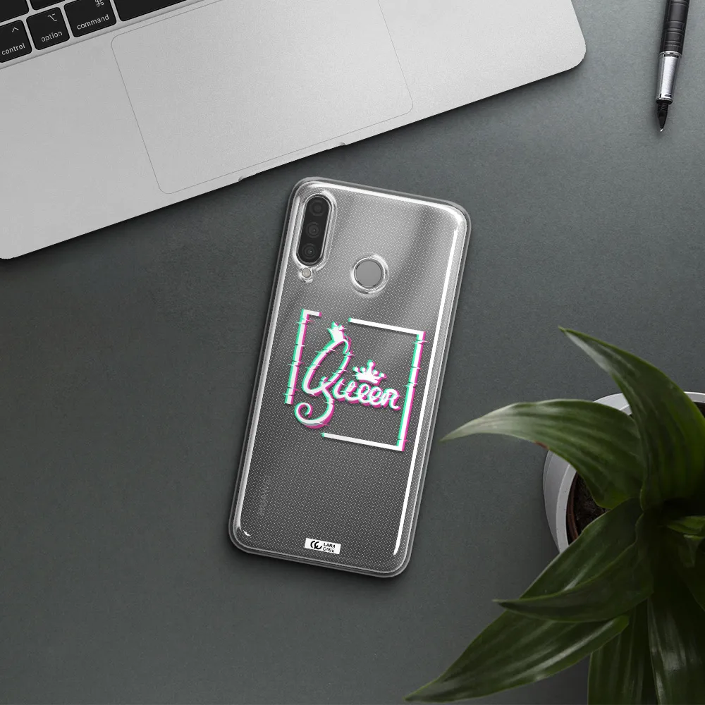 Queen Huawei P30 Lite Clear TPU Case