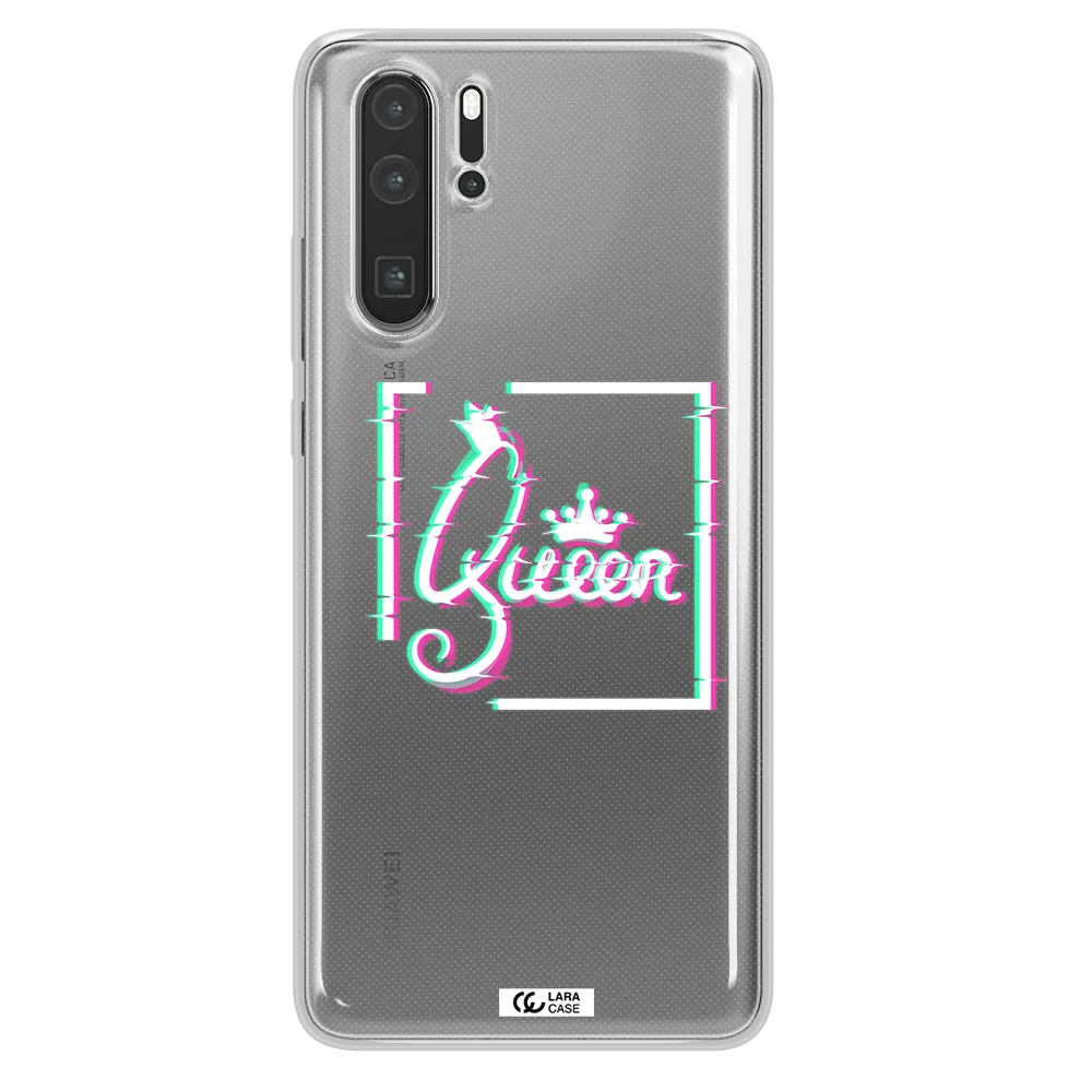 Queen Huawei P30 Pro Clear TPU Case