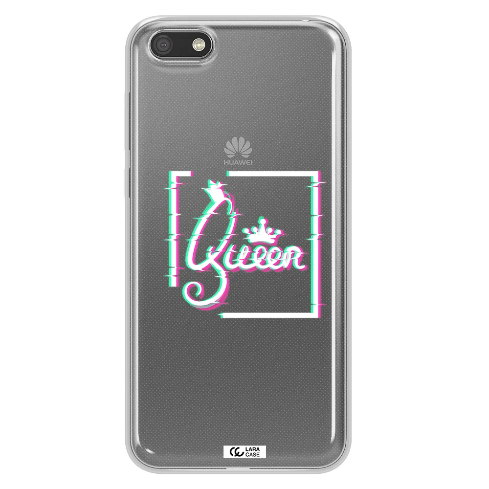 Queen Huawei Y5 2018 Clear TPU Case