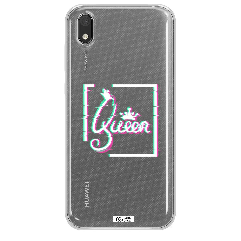 Queen Huawei Y5 2019 Clear TPU Case