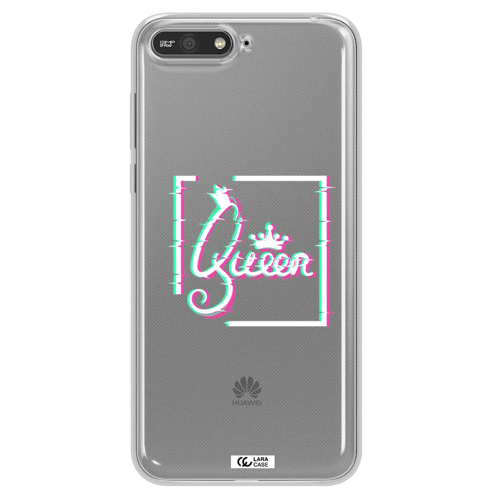 Queen Huawei Y6 2018 Clear TPU Case