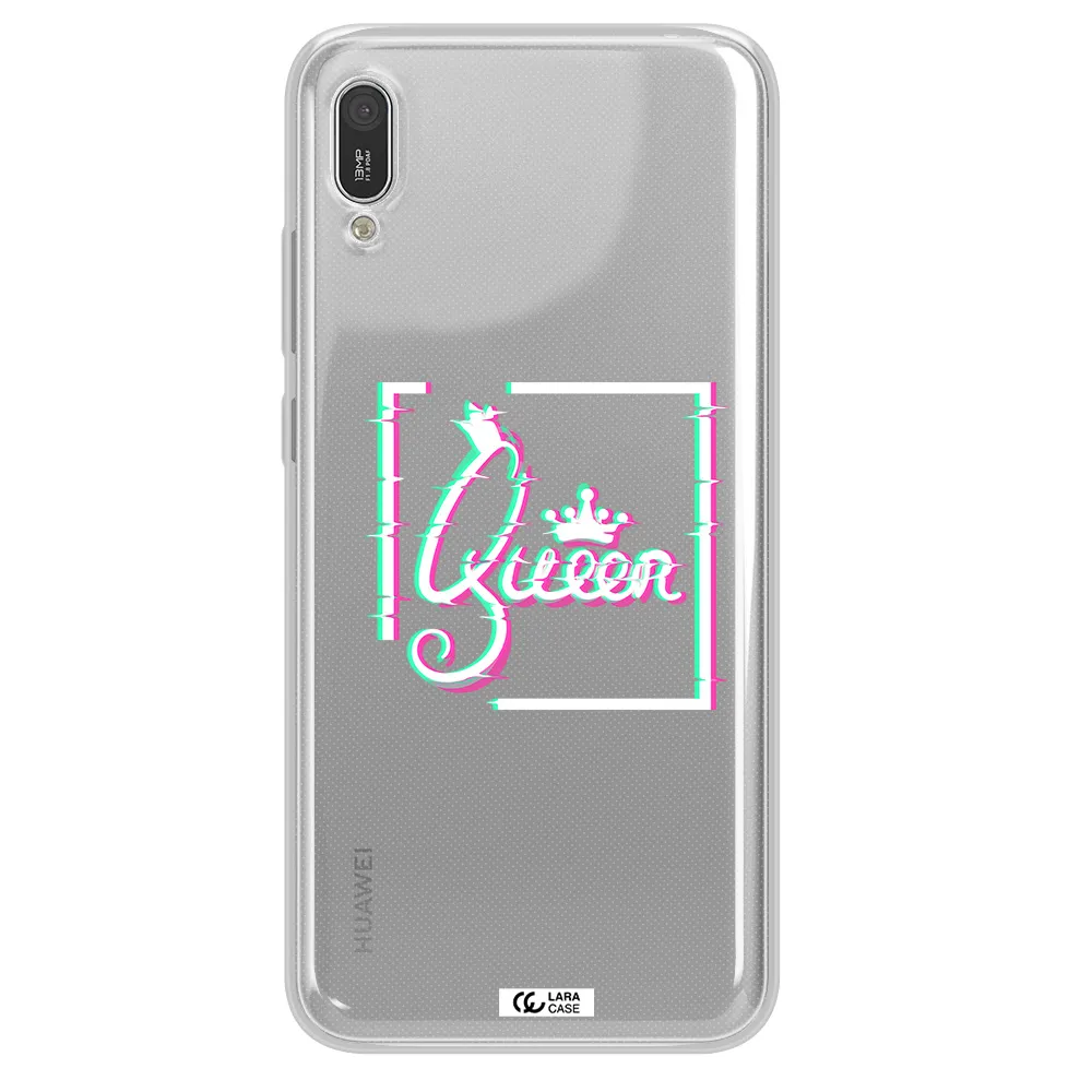 Queen Huawei Y6 Pro 2019 Clear TPU Case
