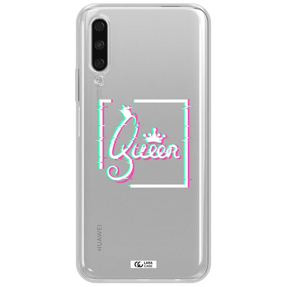 Queen Huawei Y9S Clear Tpu Case