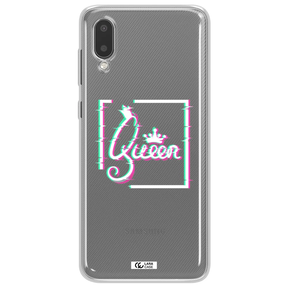 Queen Samsung A02 Clear TPU Case