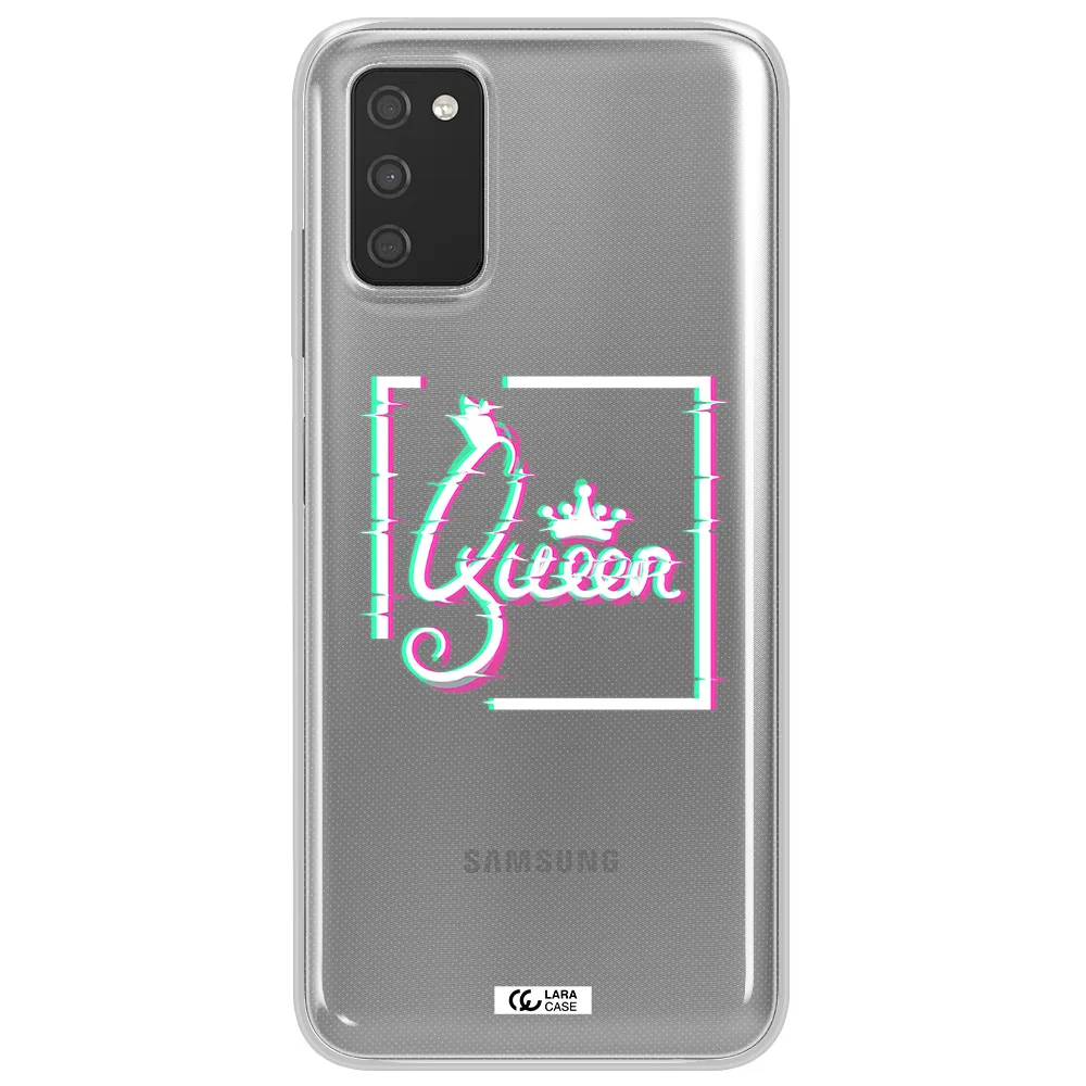 Queen Samsung A03S Clear TPU Case