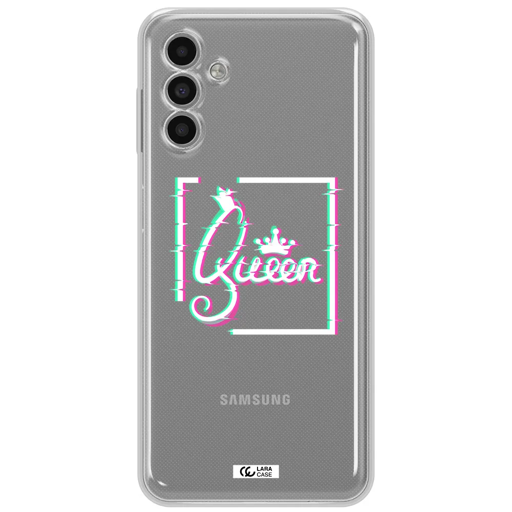 Queen Samsung A13 5G Clear Tpu Case