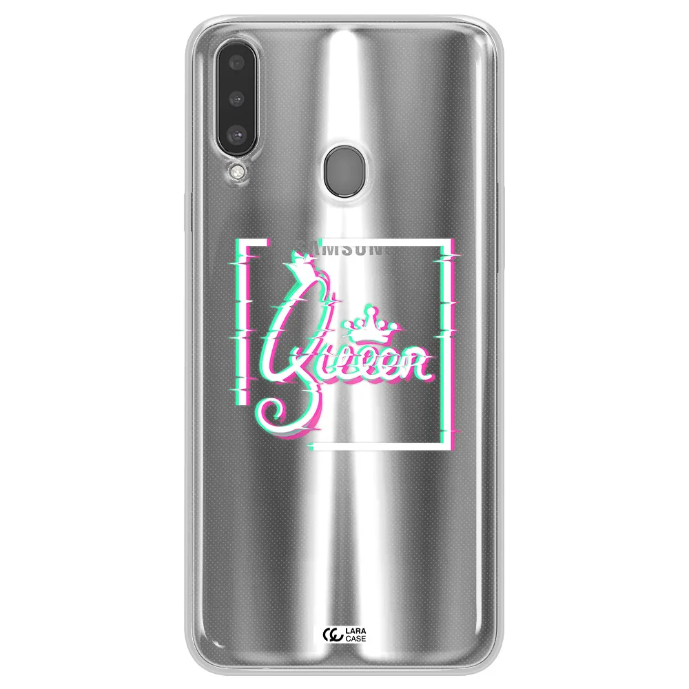 Queen Samsung A20S Clear TPU Case