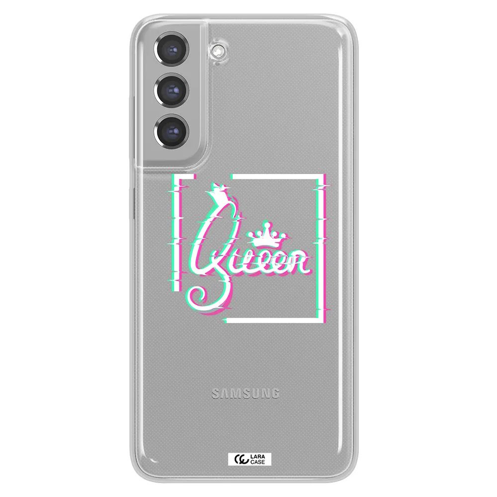 Queen Samsung A21 Fe Clear TPU Case