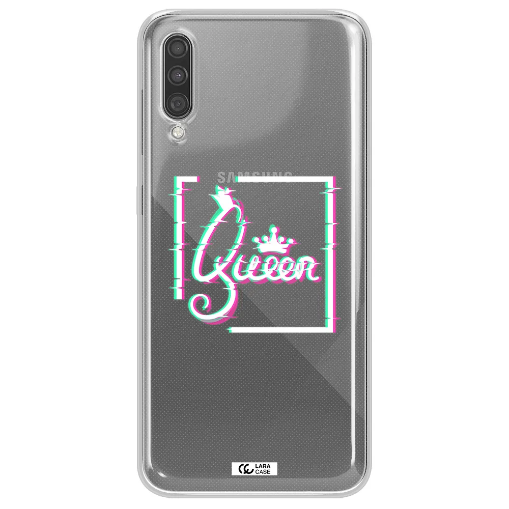 Queen Samsung A30S Clear TPU Case