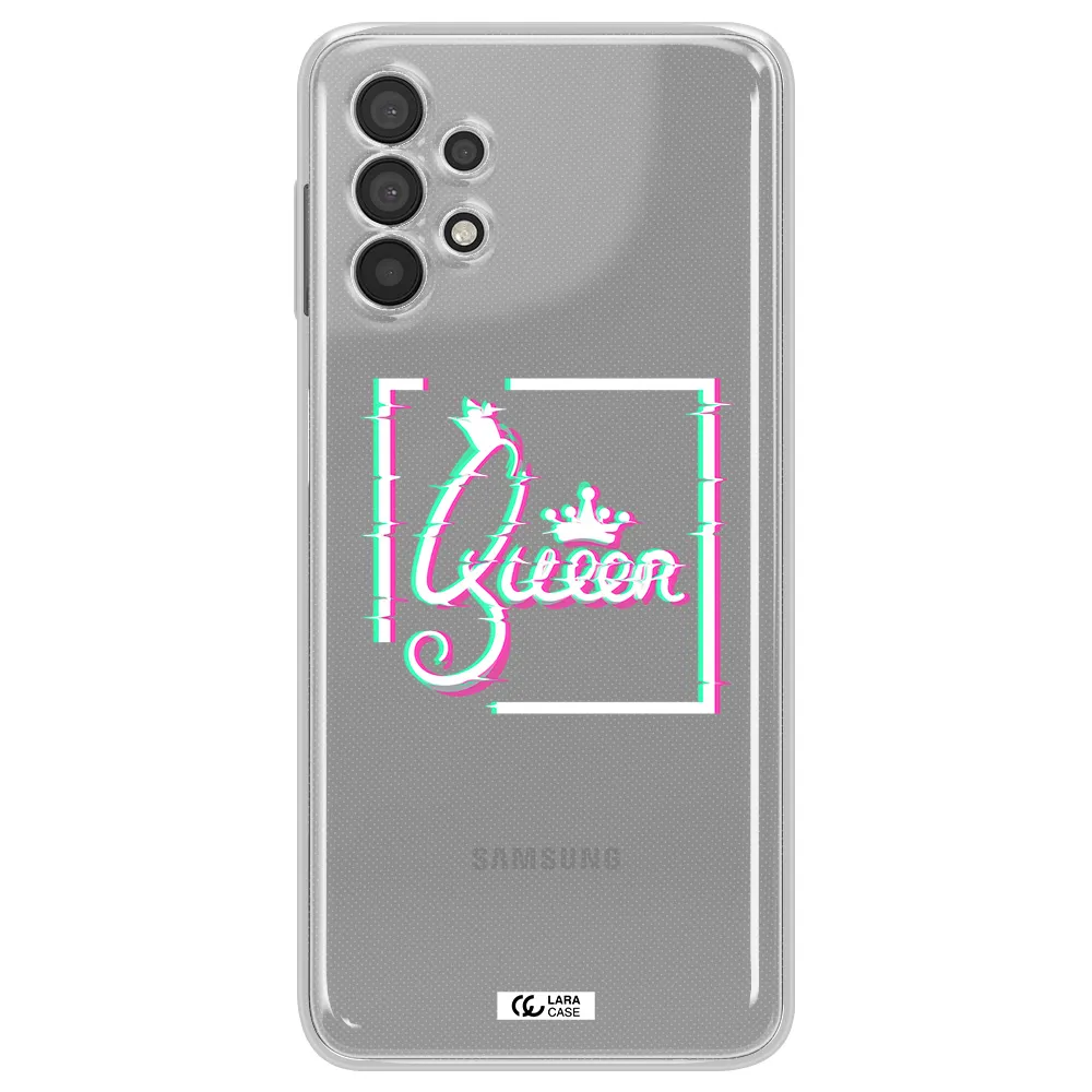 Queen Samsung A32 Clear TPU Case