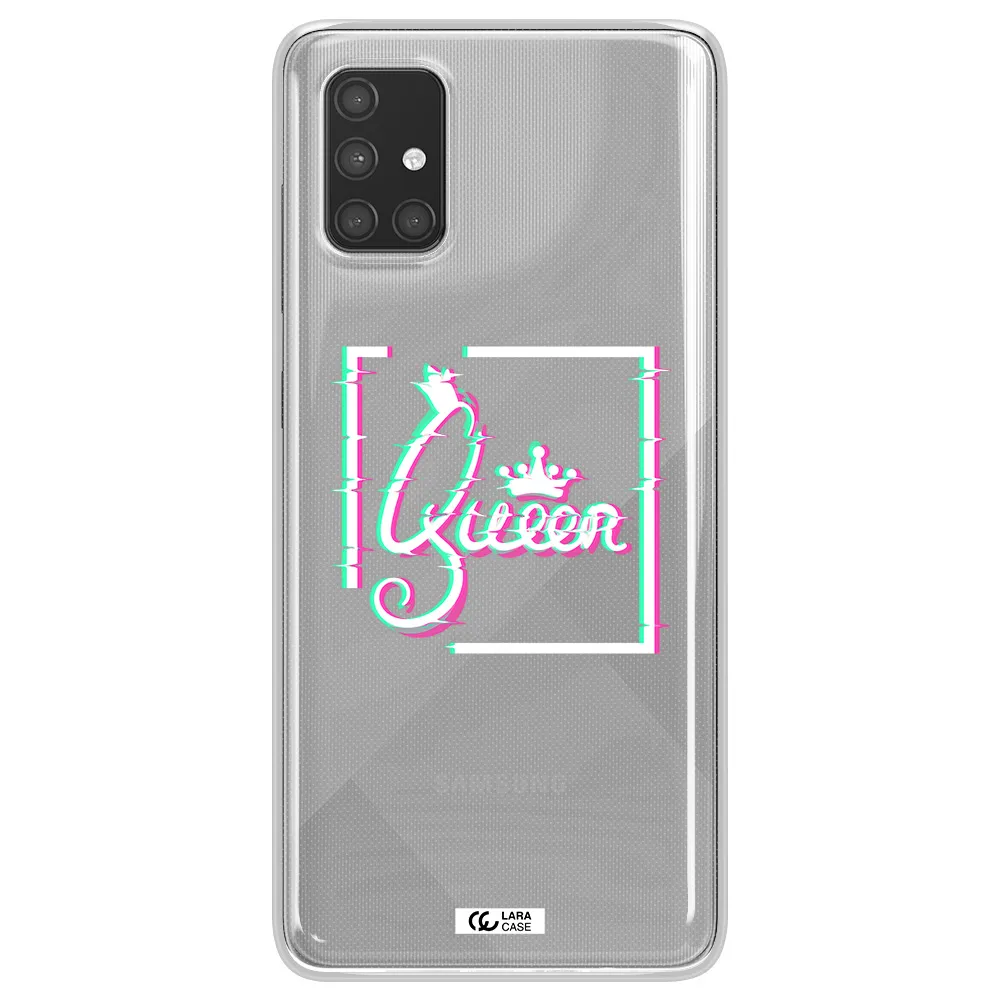 Queen Samsung A71 Clear TPU Case