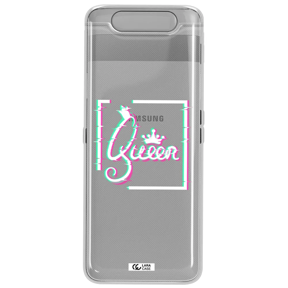 Queen Samsung A80 Clear TPU Case