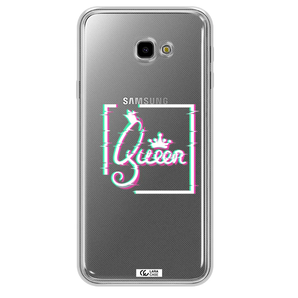 Queen Samsung J4 Plus Clear TPU Case