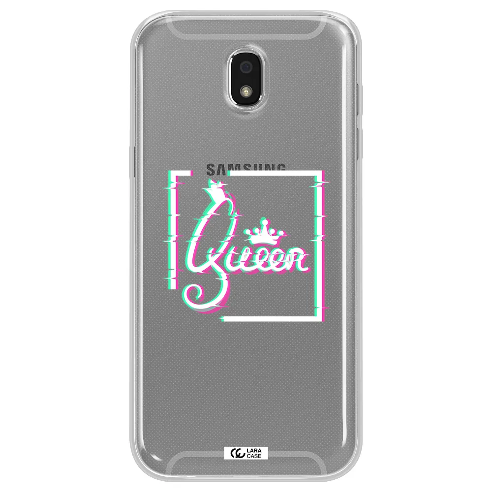 Queen Samsung J5 2017 Clear TPU Case