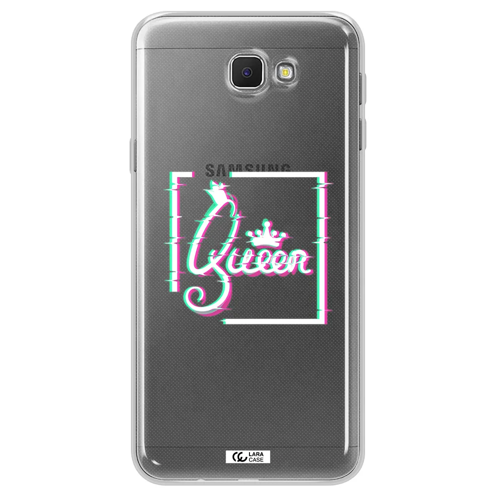 Queen Samsung J5 Prime Clear TPU Case