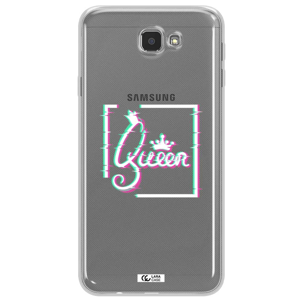 Queen Samsung J7 Prim Clear TPU Case