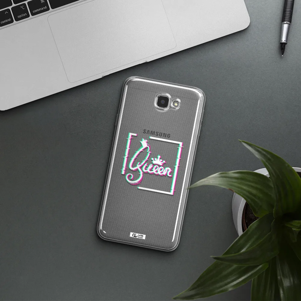 Queen Samsung J7 Prim Clear TPU Case