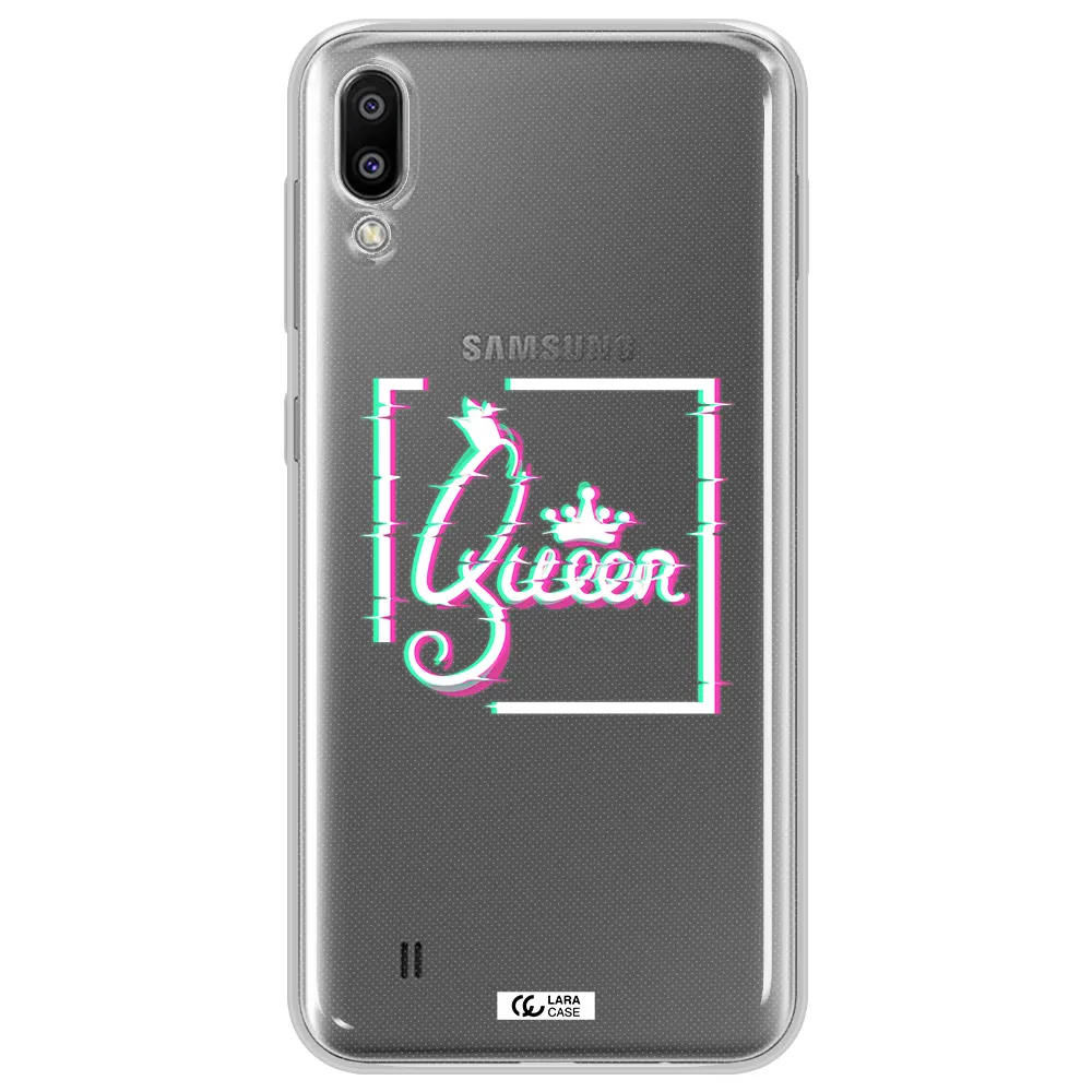 Queen Samsung M10 Clear TPU Case
