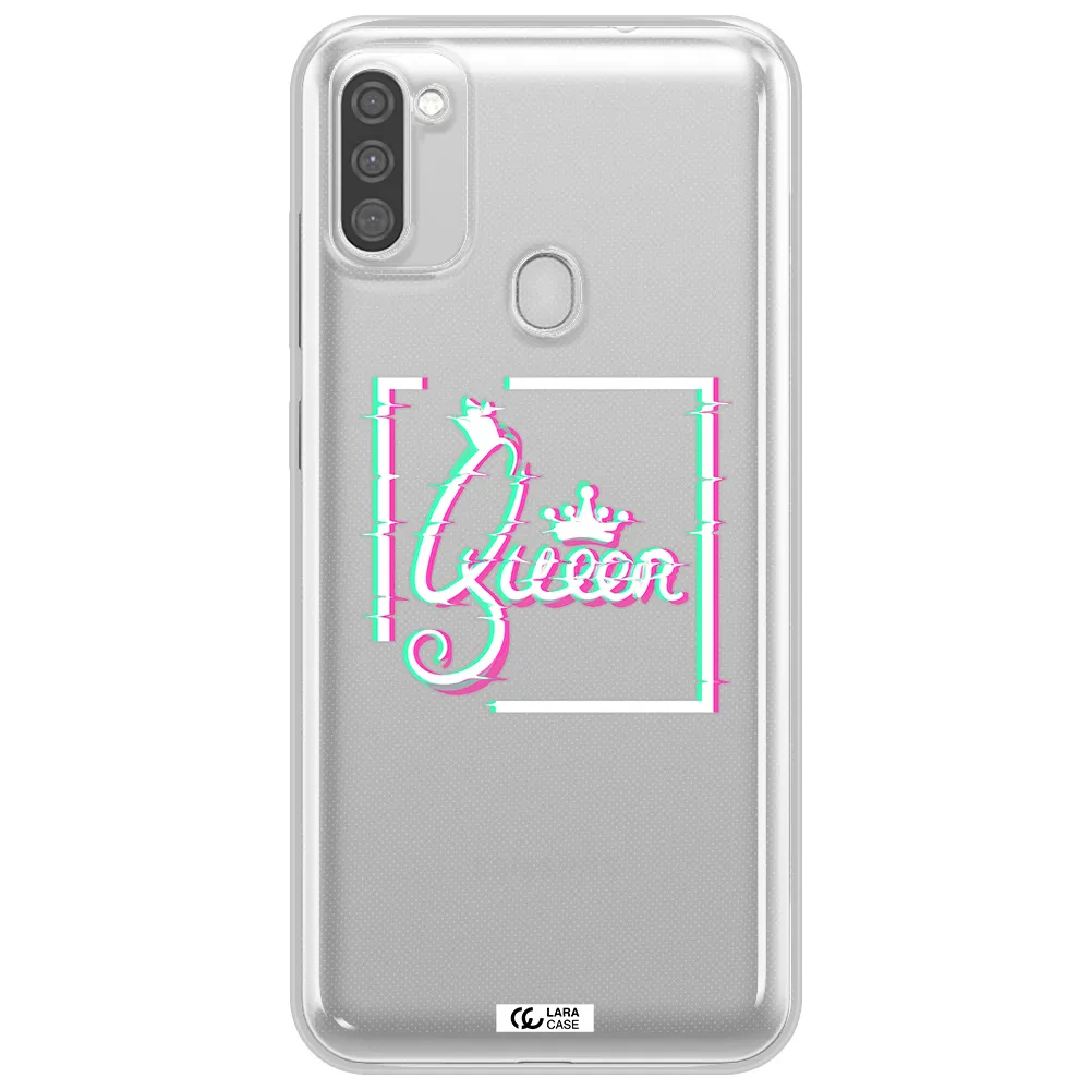 Queen Samsung M11 Clear TPU Case