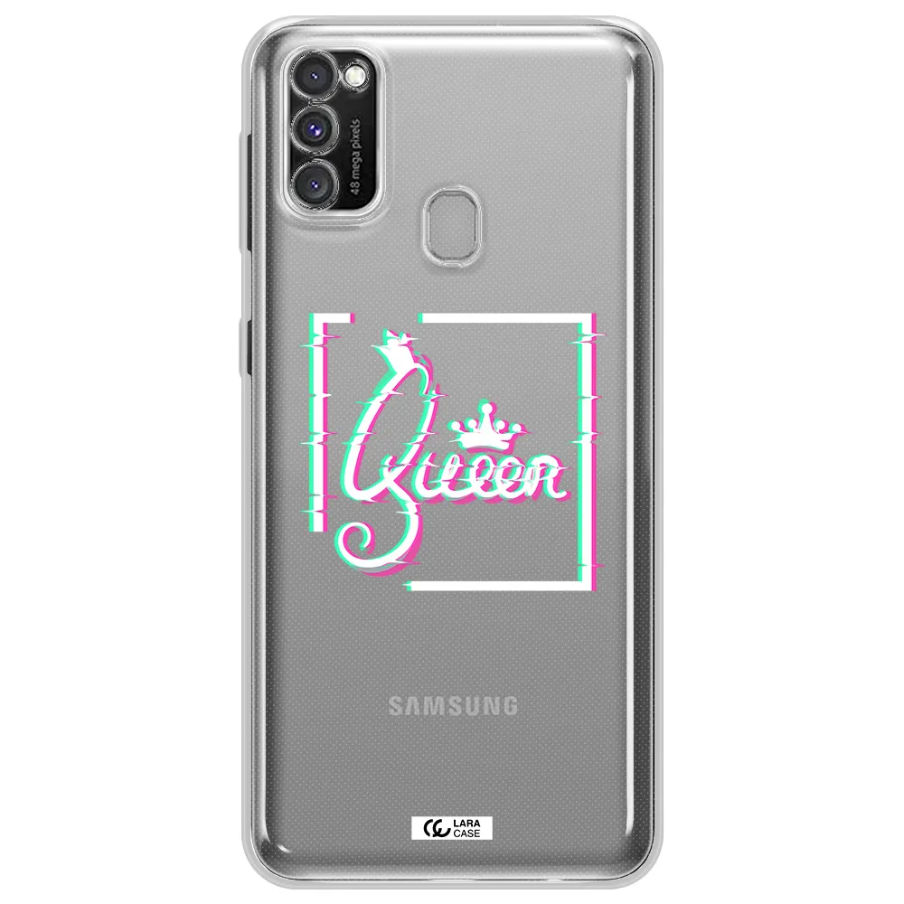 Queen Samsung M30S Clear TPU Case