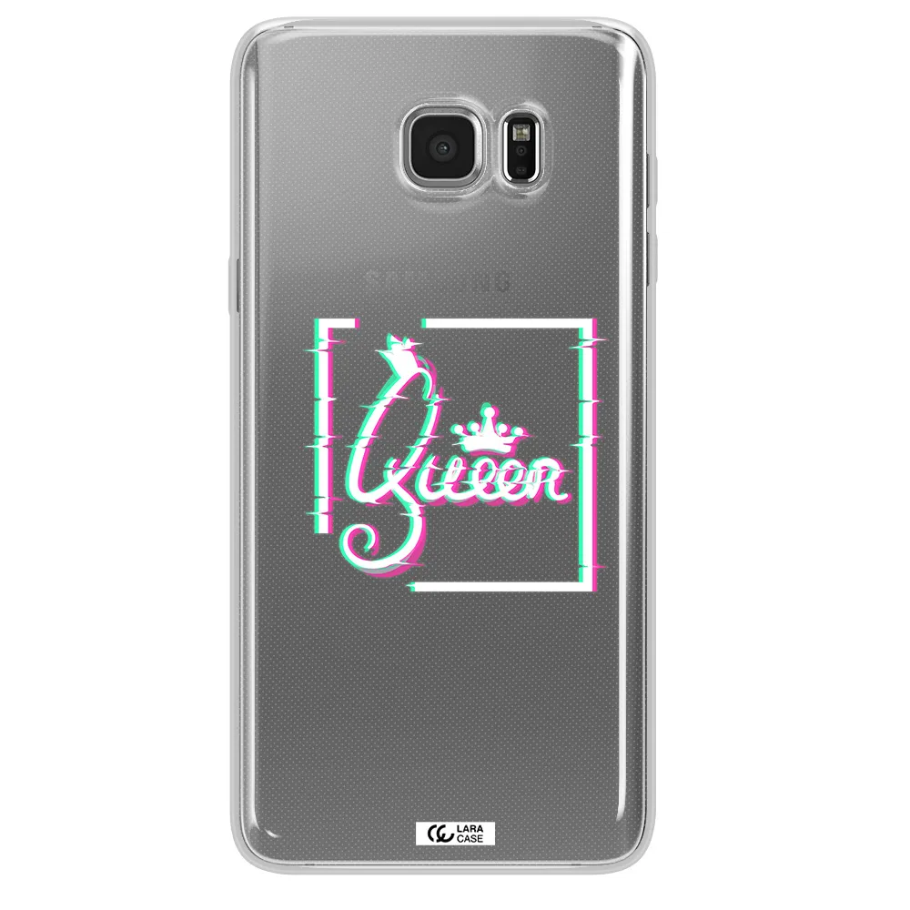 Queen Samsung Note 5 Clear TPU Case