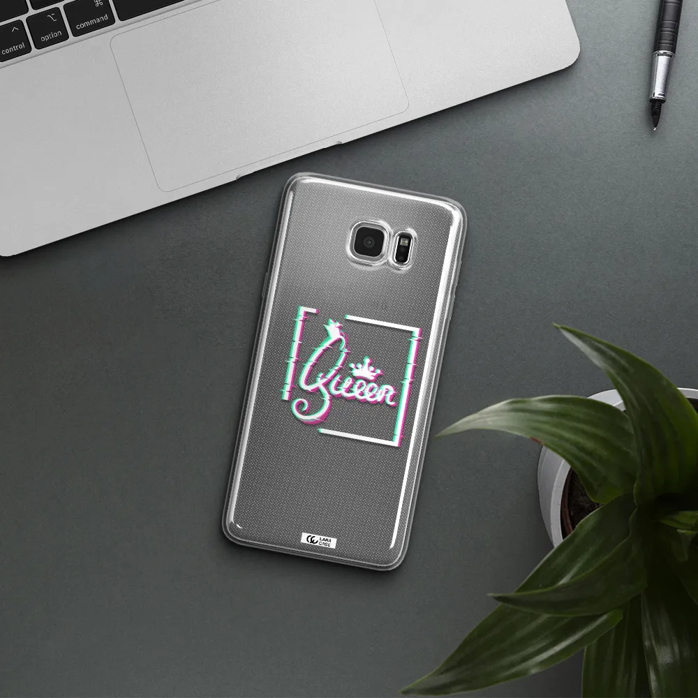 Queen Samsung Note 5 Clear TPU Case
