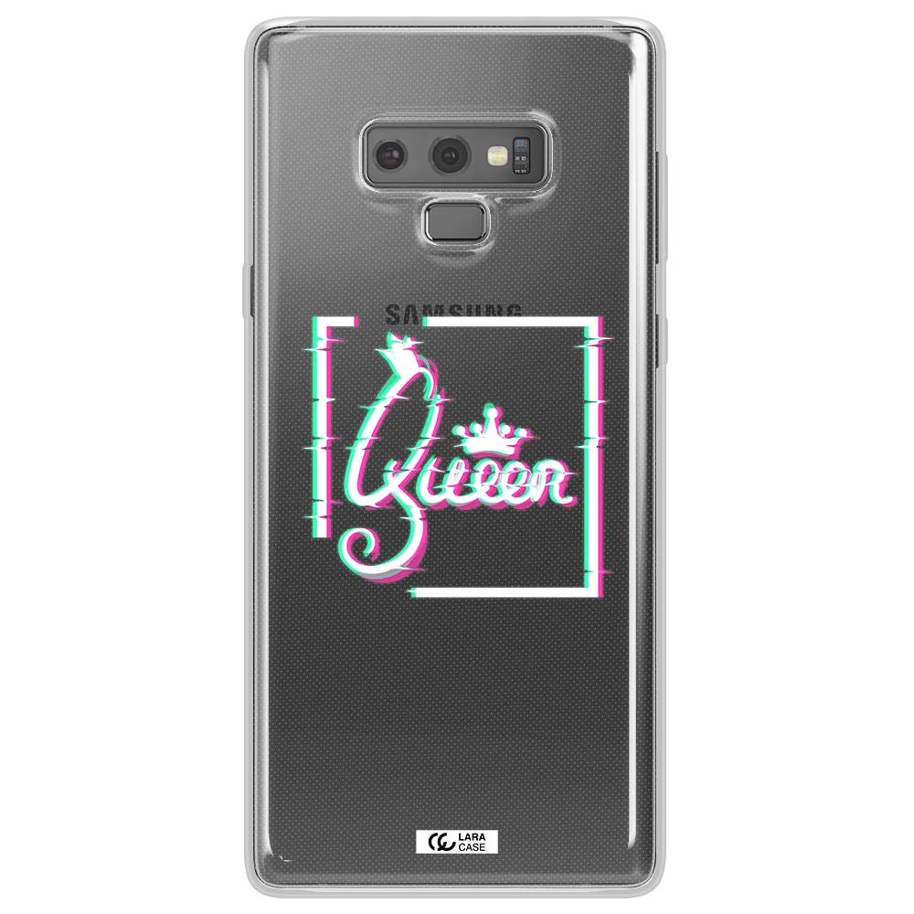 Queen Samsung Note 9 Clear TPU Case