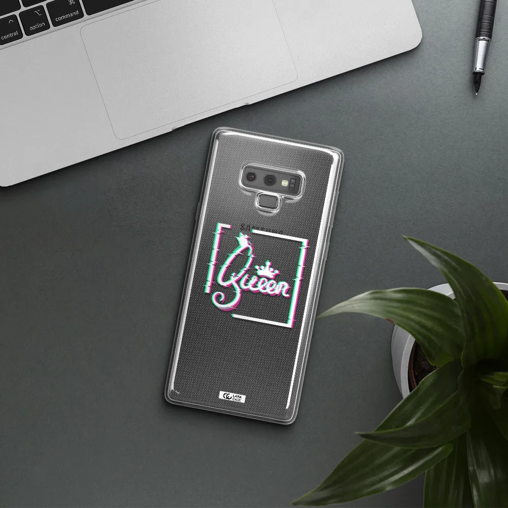 Queen Samsung Note 9 Clear TPU Case