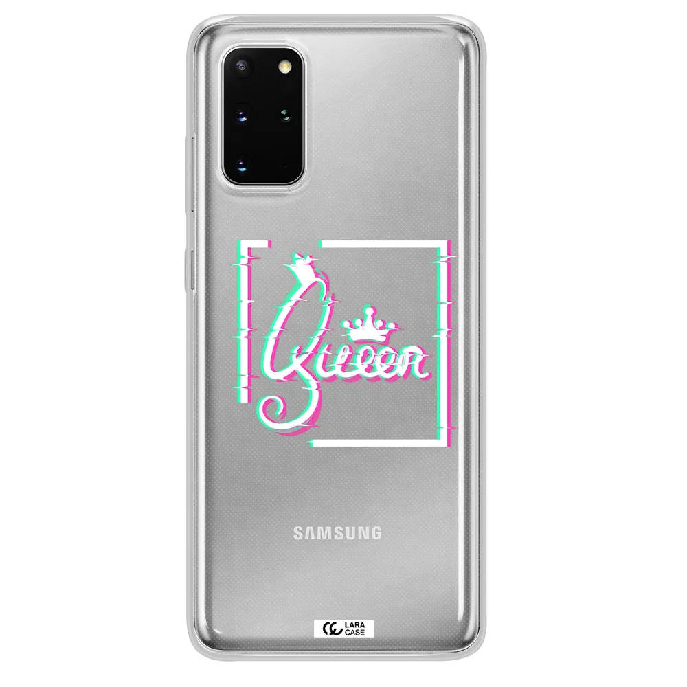 Queen Samsung S 20 Plus Clear TPU Case