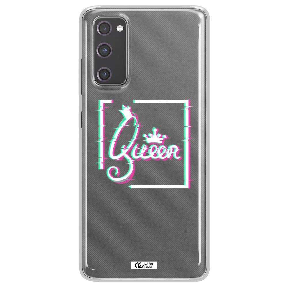Queen Samsung S20 Fe Clear TPU Case