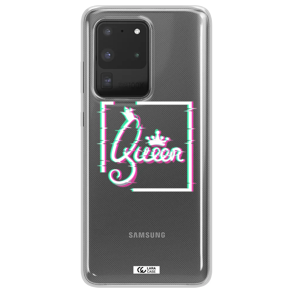 Queen Samsung S20 Ultra Clear TPU Case
