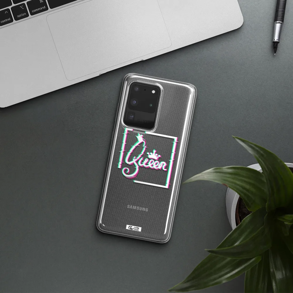 Queen Samsung S20 Ultra Clear TPU Case