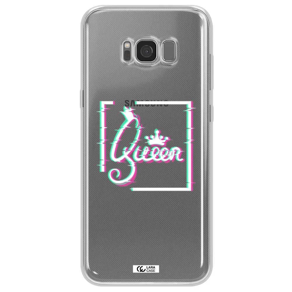 Queen Samsung S8 Clear TPU Case
