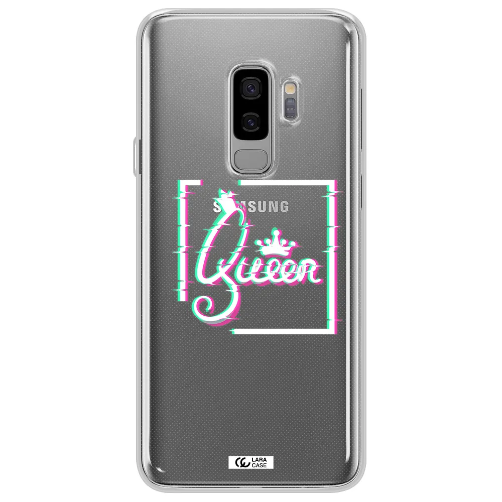 Queen Samsung S9 Plus Clear TPU Case