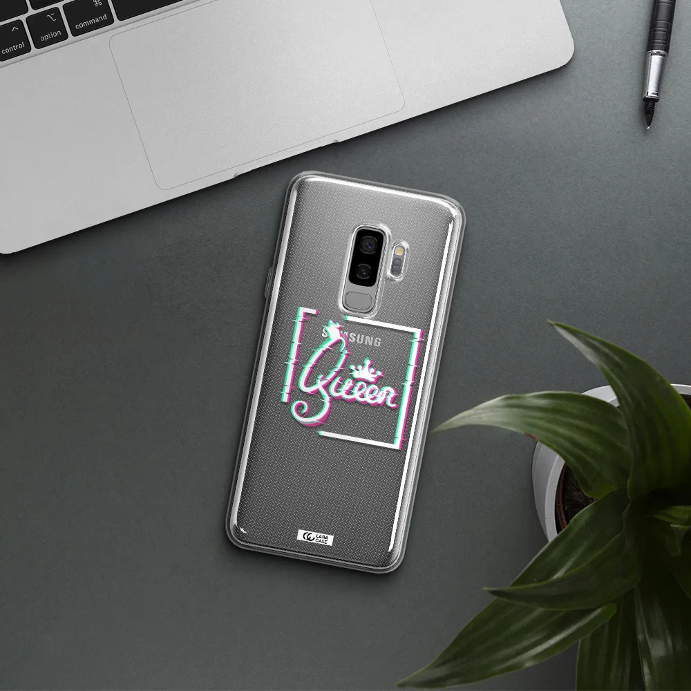Queen Samsung S9 Plus Clear TPU Case