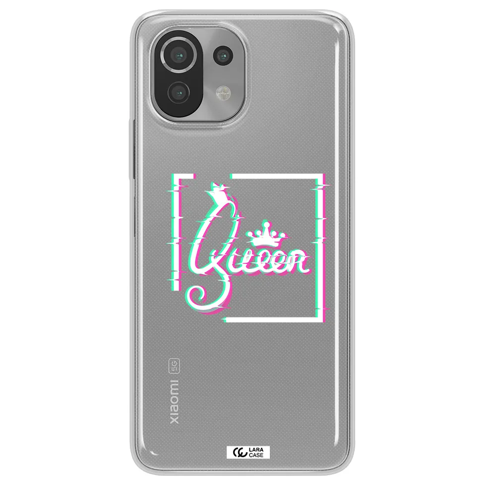 Queen Xiaomi Mi 11 Lite Clear TPU Case