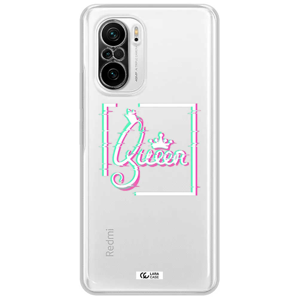 Queen Xiaomi Poco F3 Clear Tpu Case