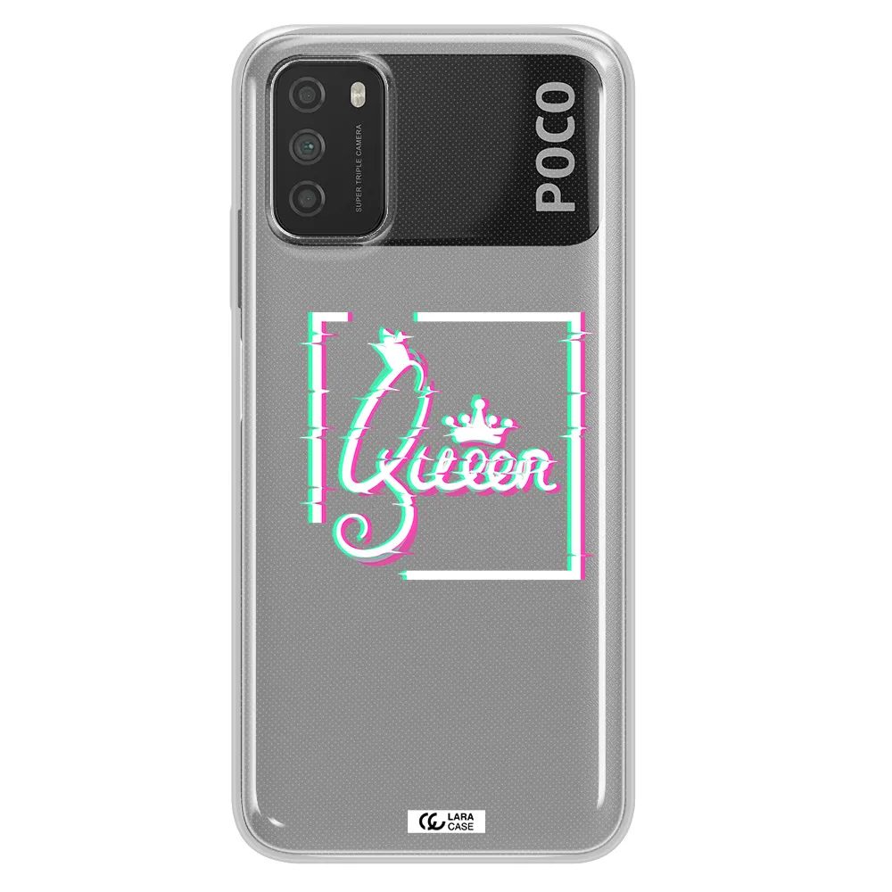 Queen Xiaomi Poco M3 Clear TPU Case