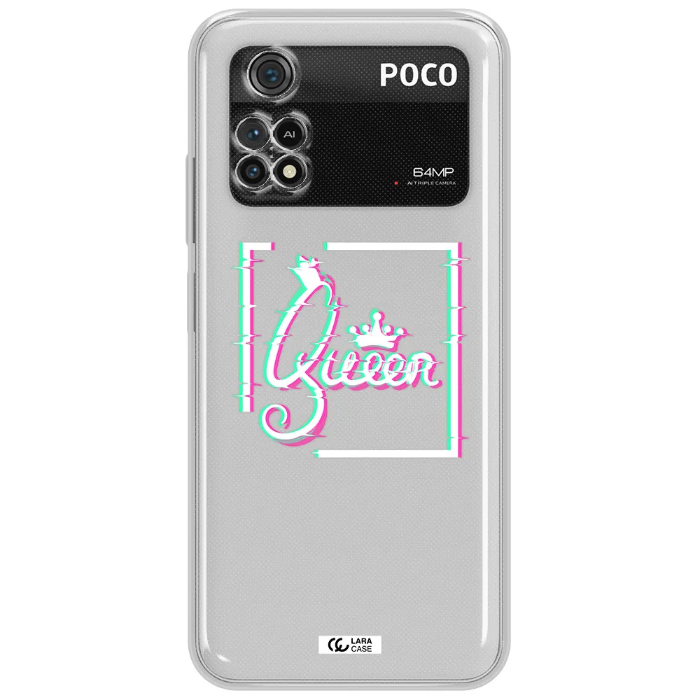 Queen Xiaomi Poco M4 Pro 4G Clear Tpu Case