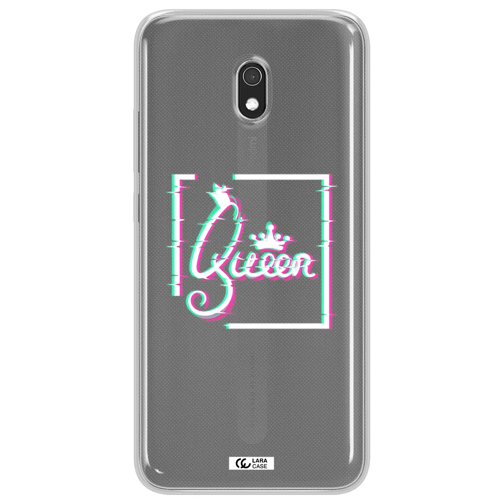 Queen Xiaomi Redmi 8A Clear TPU Case