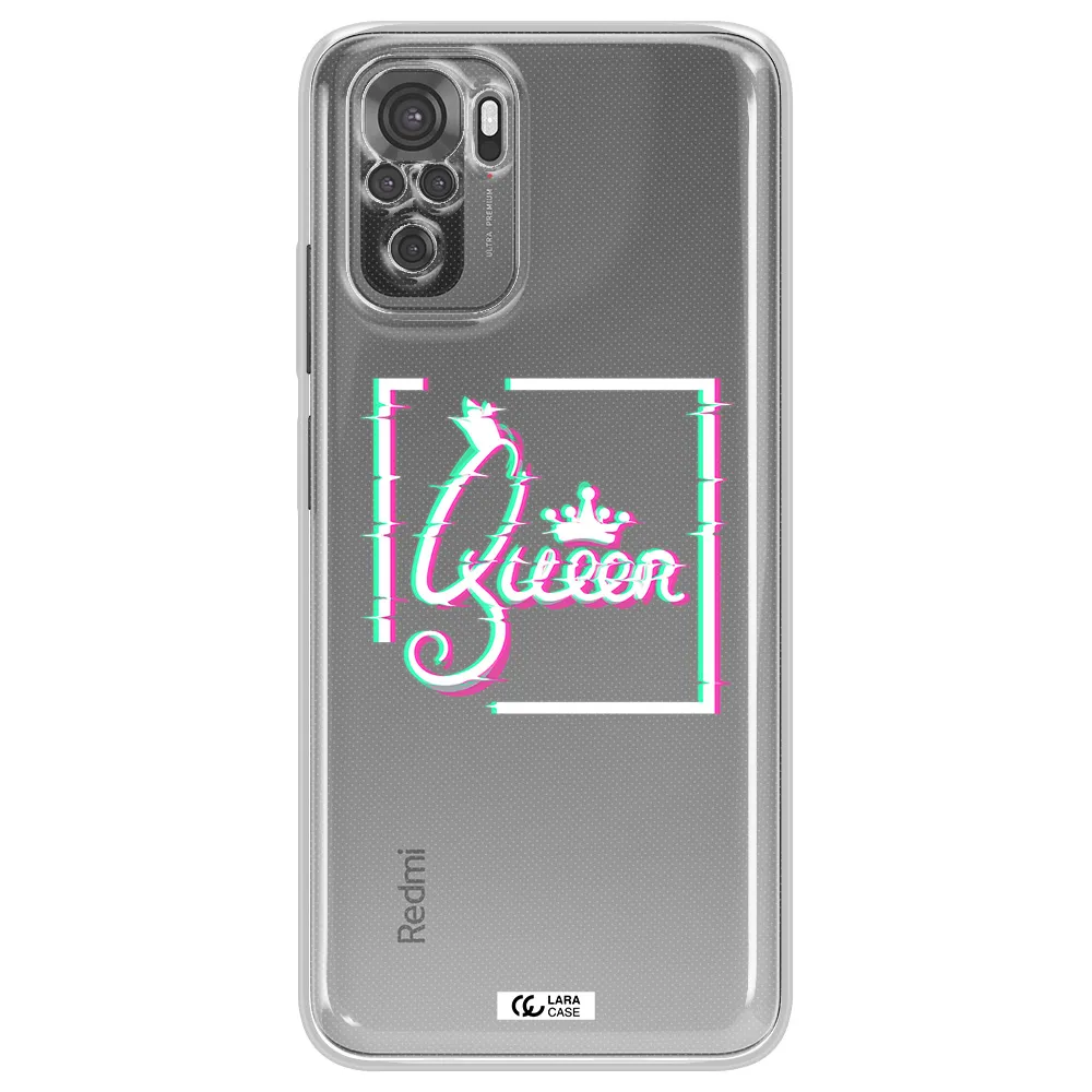 Queen Xiaomi Redmi Note 10S Clear Tpu Case