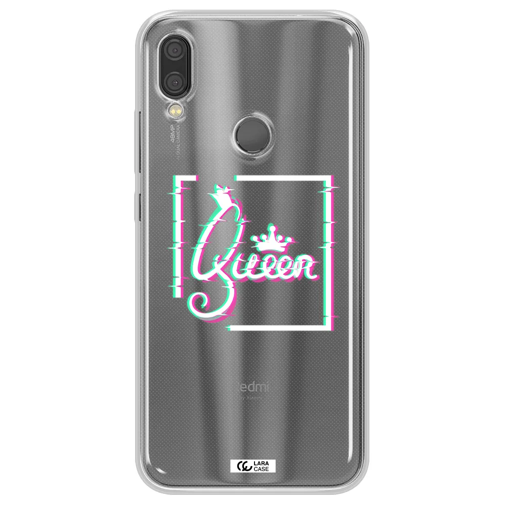 Queen Xiaomi Redmi Note 7 Clear TPU Case
