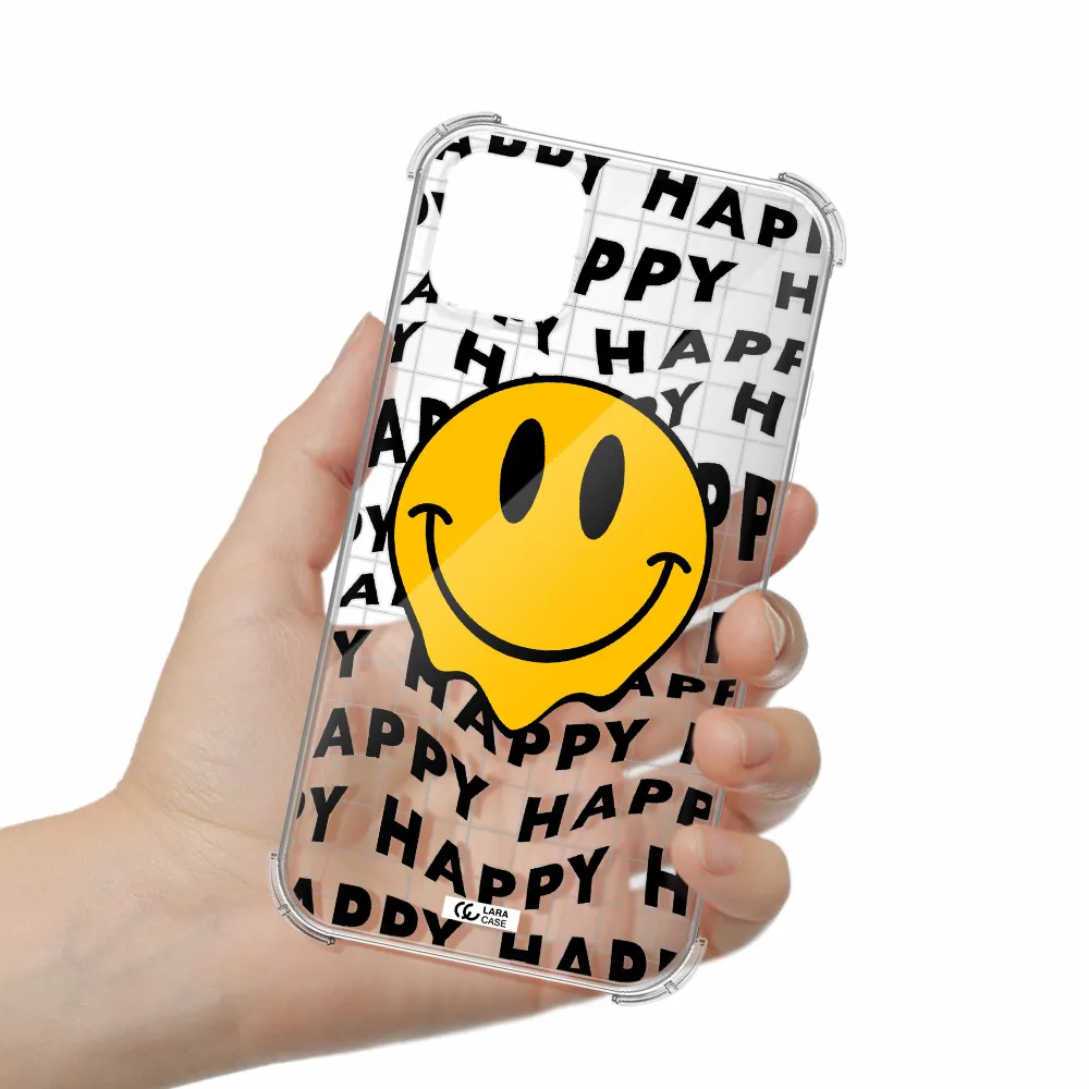 Happy Emoji Apple iPhone 11 Clear PC Case
