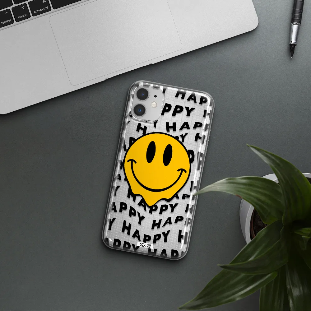 Happy Emoji Apple iPhone 11 Clear TPU Case