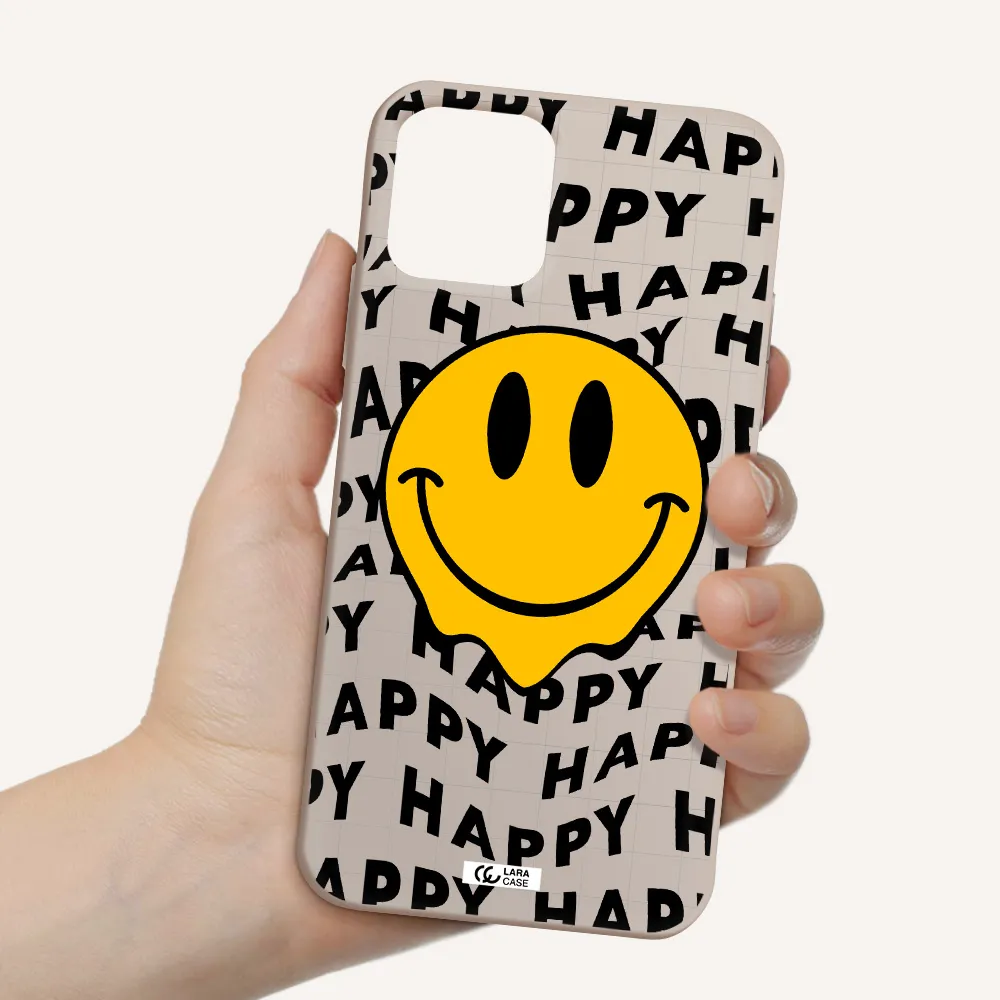 Happy Emoji Apple iPhone 11 pro Silicone Stone Case