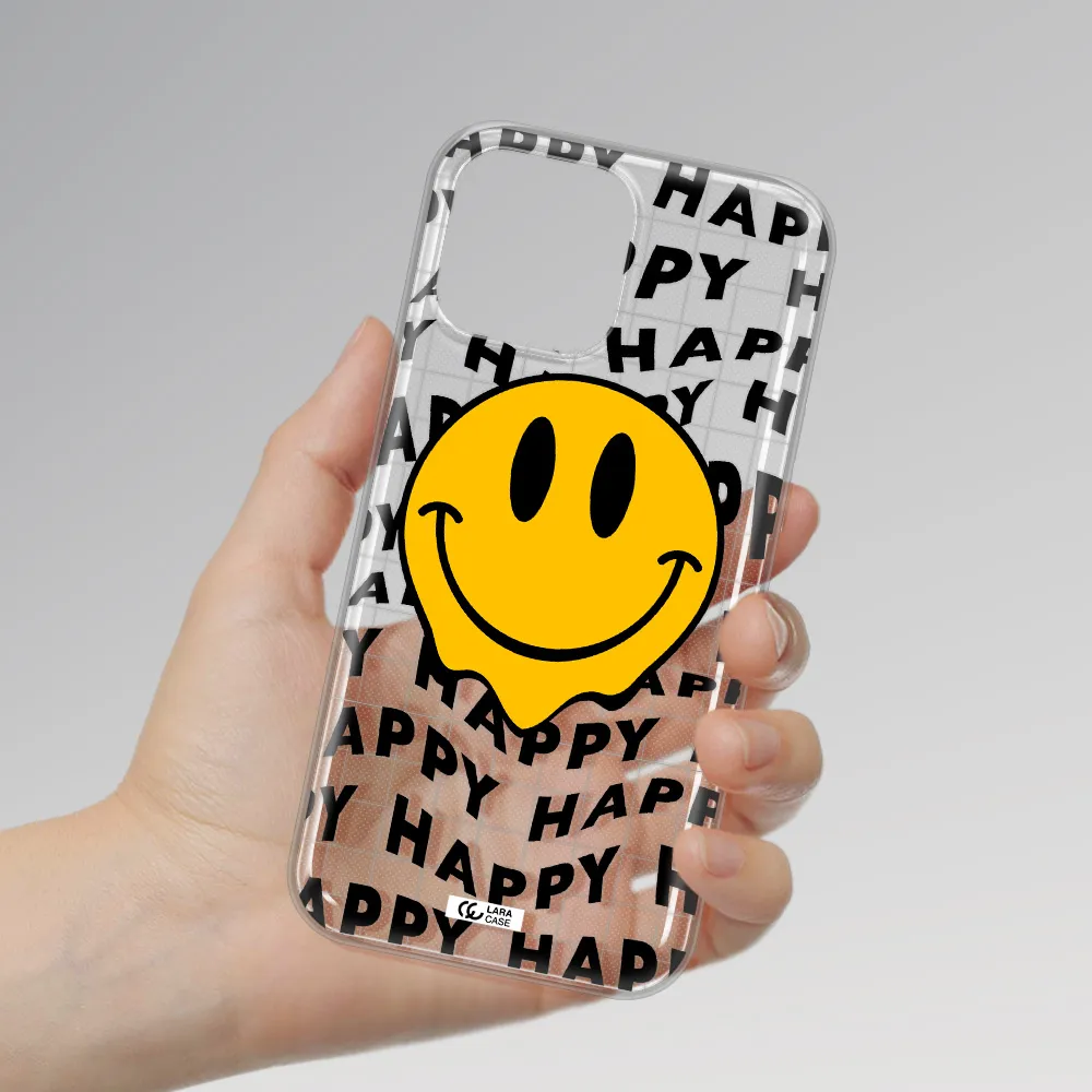 Happy Emoji Apple iPhone 13 Pro Max Clear TPU Case