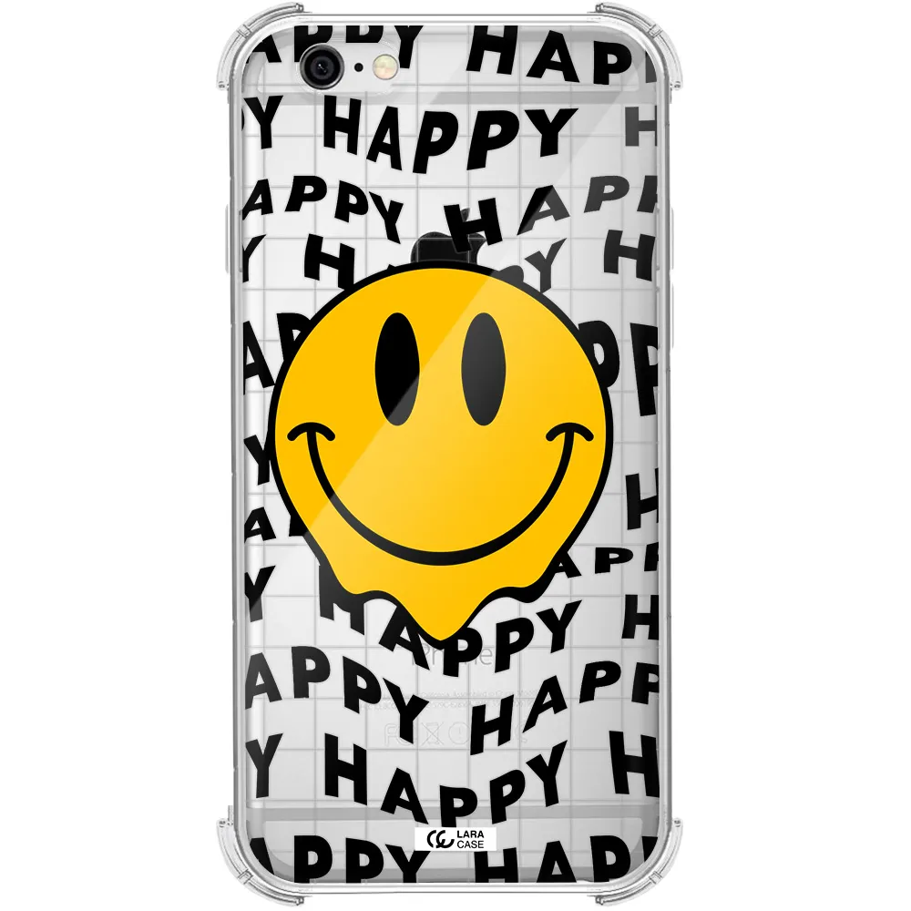 Happy Emoji Apple iPhone 6 Clear PC Case