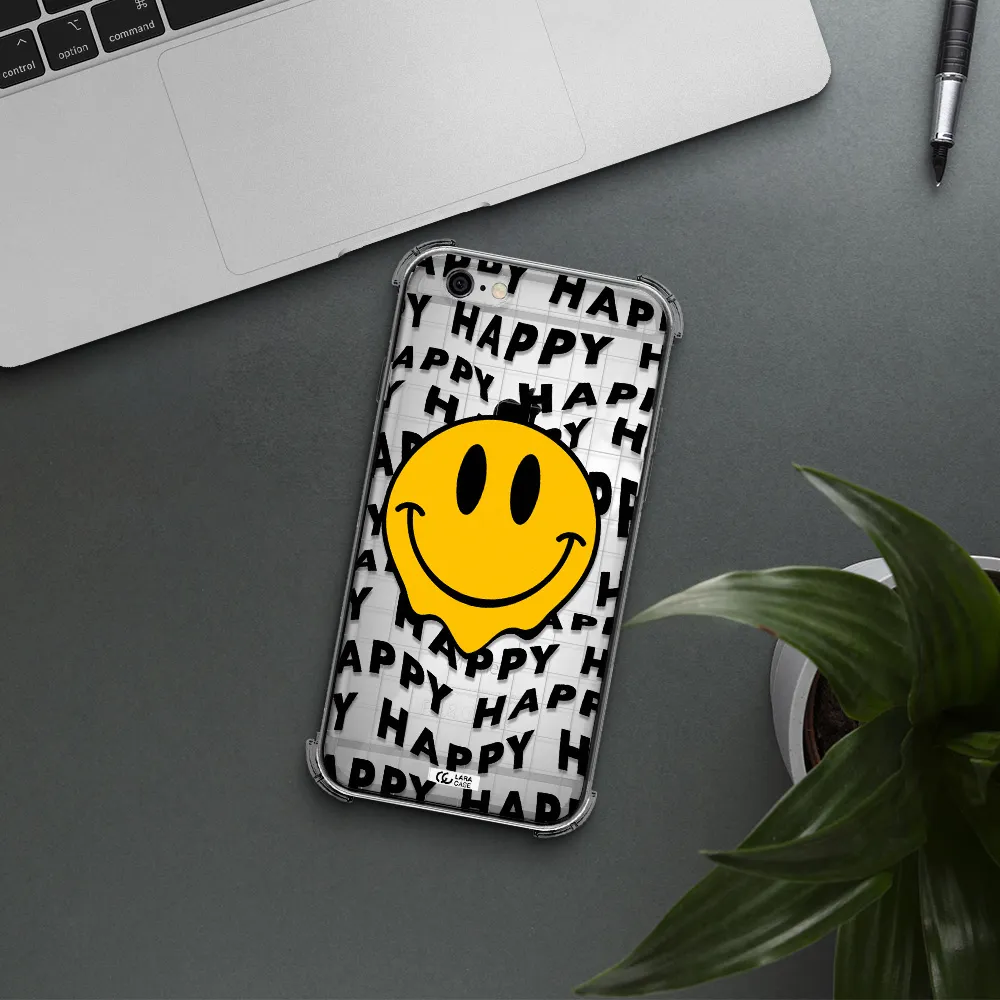 Happy Emoji Apple iPhone 6 Clear PC Case