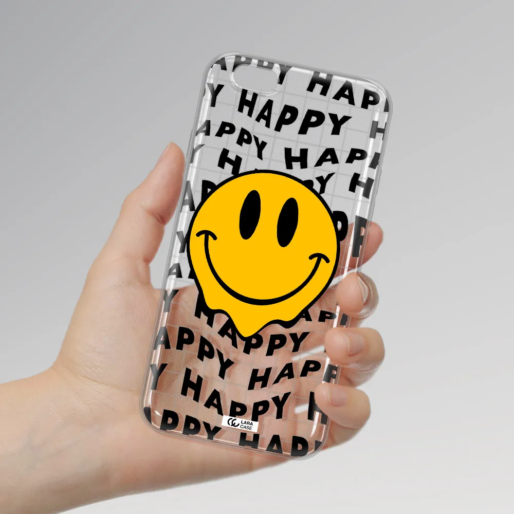 Happy Emoji Apple iPhone 6 Clear TPU Case