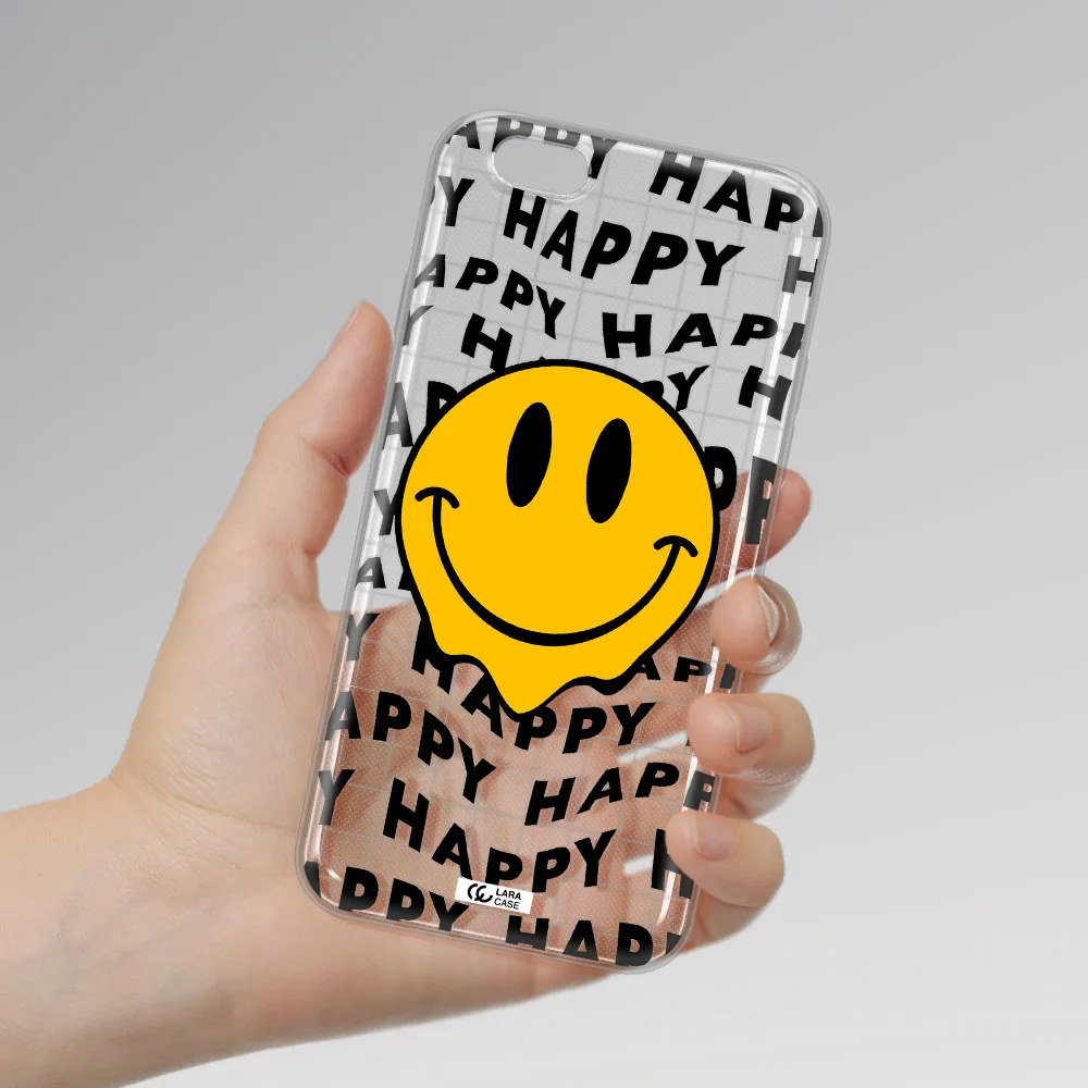 Happy Emoji Apple iPhone 6 plus Clear TPU Case